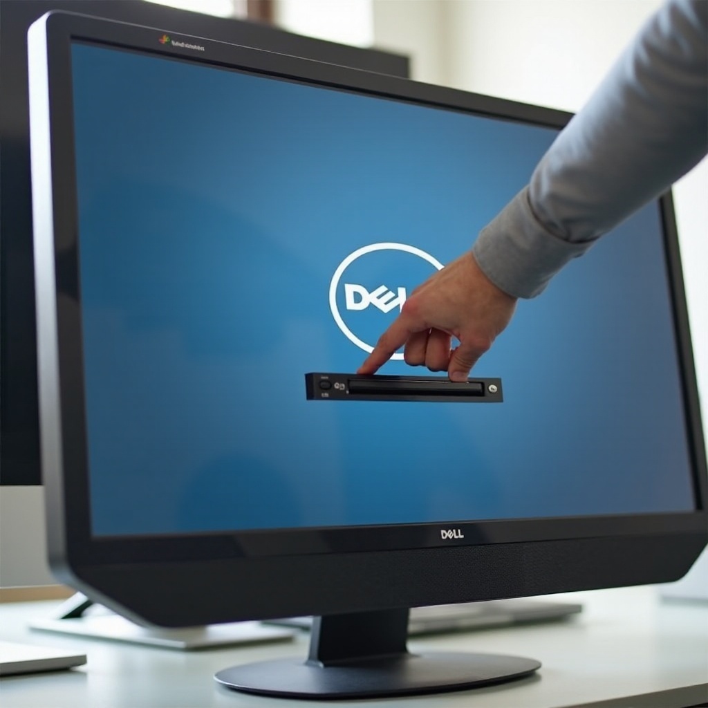 วิธีรีสตาร์ทไดรฟ์ออปติคัลของคอมพิวเตอร์เดสก์ท็อป Dell Optiplex 3010