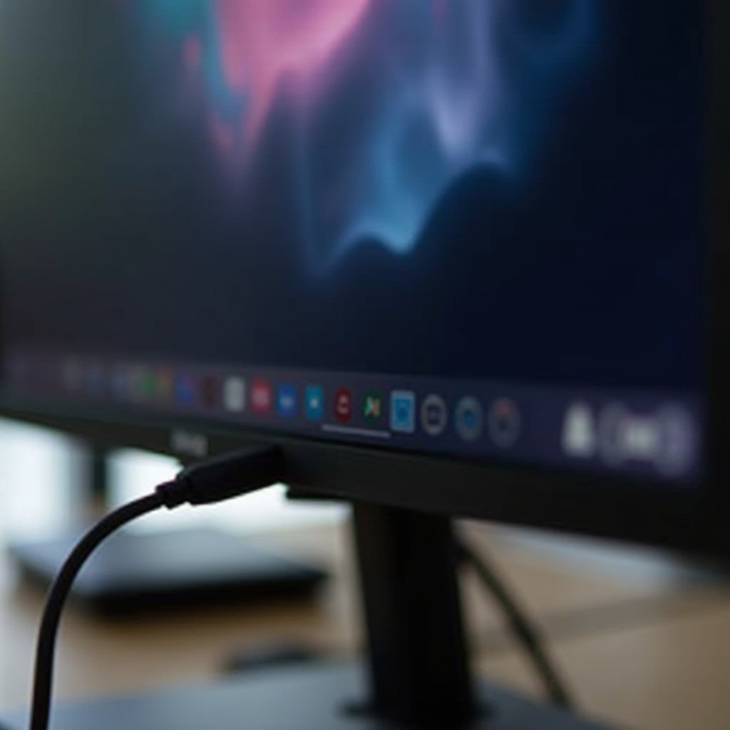 how to connect aorus monitor to use usb ports