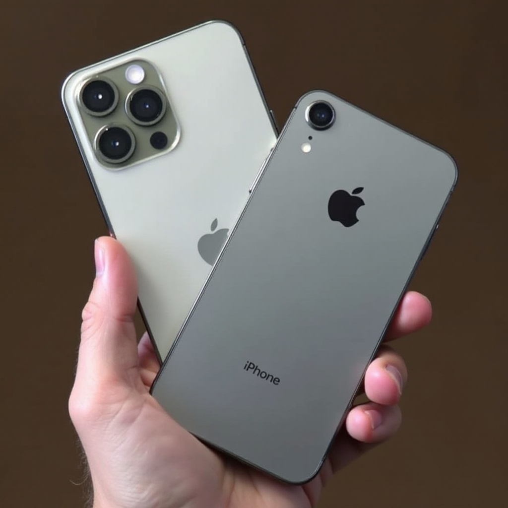 iPhone 13 Pro サイズ vs iPhone 15 Pro