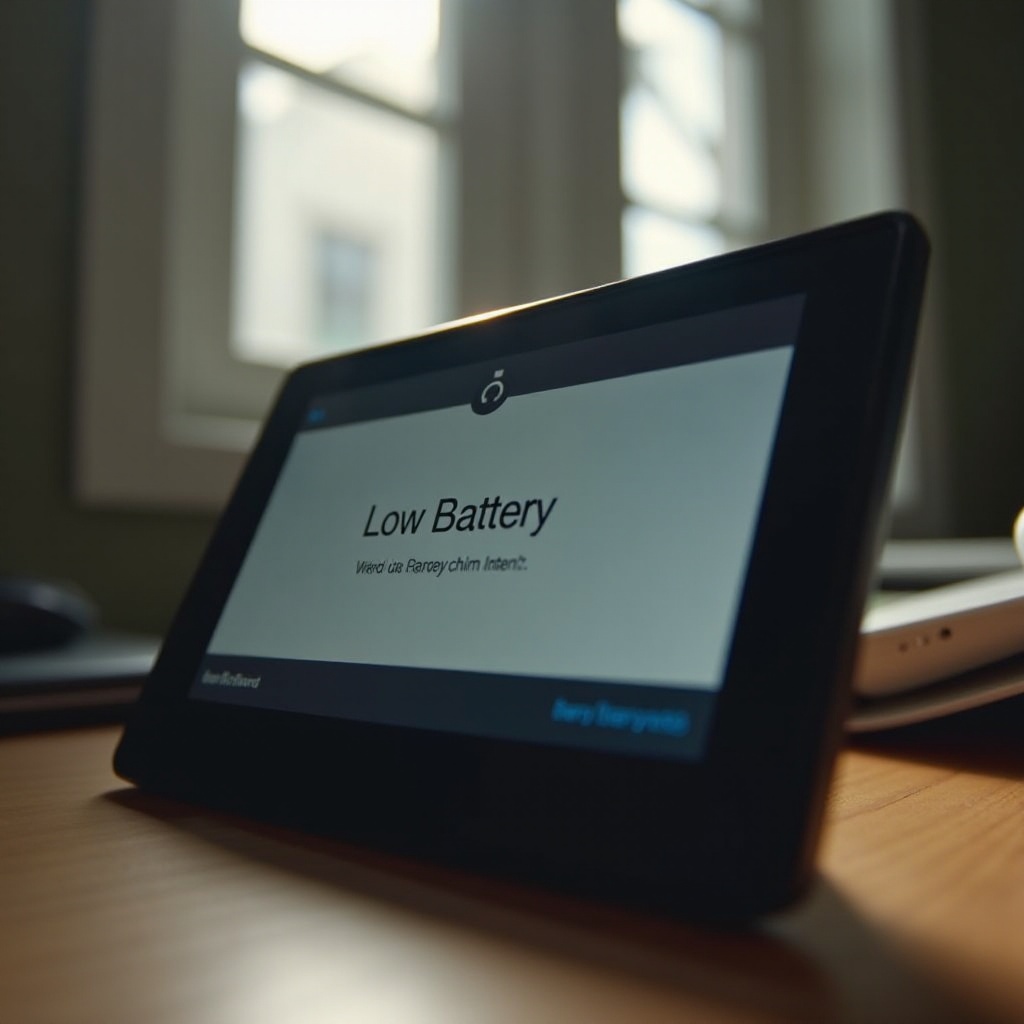 Amazon Fire-tablet laag batterijgeluid